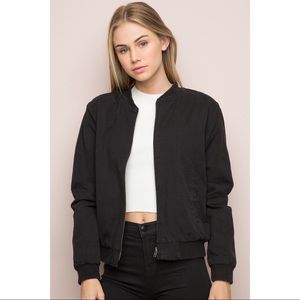 Brandy Melville Kasey Bomber Jacket